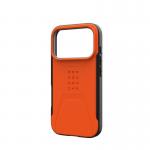 Carcasa UAG Civilian cu Magsafe compatibila cu iPhone 17 Pro Max, Portocaliu 9 - lerato.ro